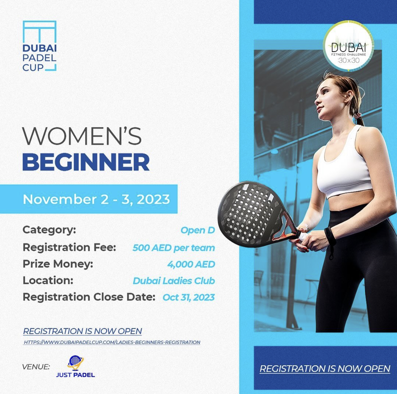 Dubai Padel Cup - Women's Beginner